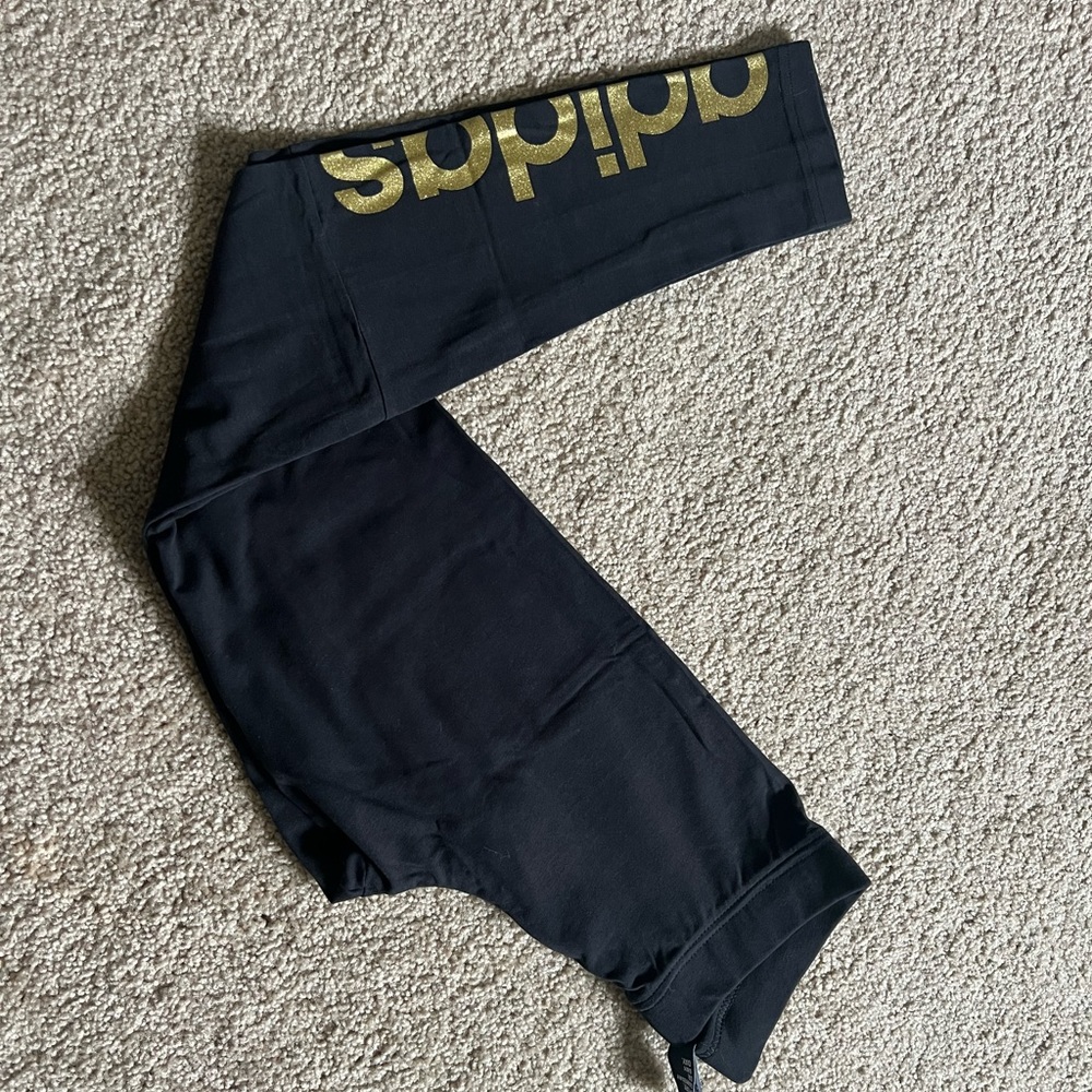 WOMENS ADIDAS LINEAR MIX TIGHT sz XS